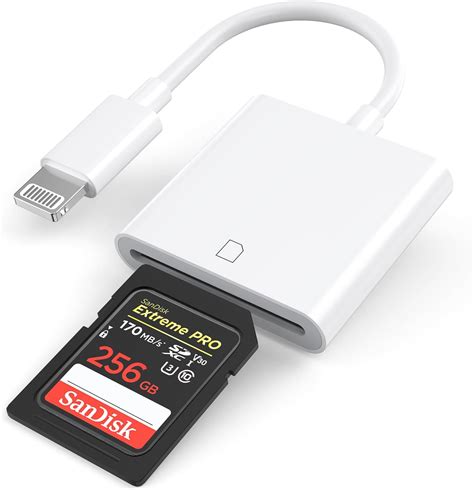 iphone 4 sd card|Lightning to SD Card Camera Reader — Apple .